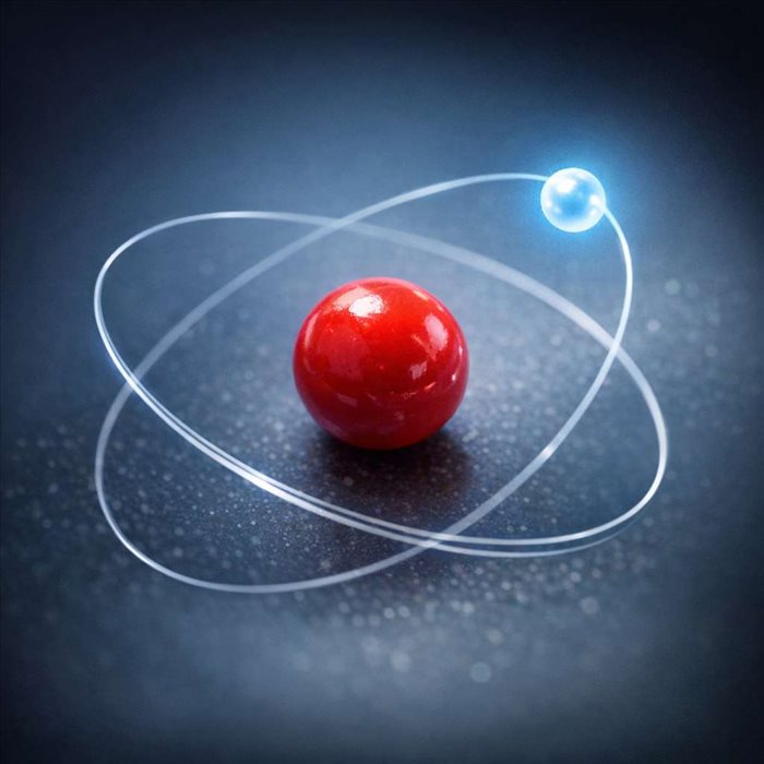 Atome d’hydrogène : composition, protons et électrons