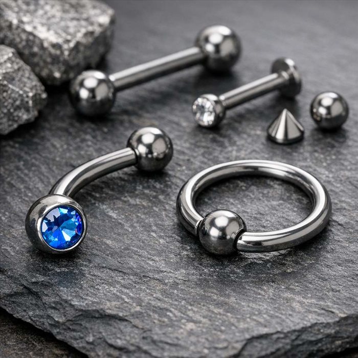 Piercing en titane : avantages, propriétés et choix du bijou