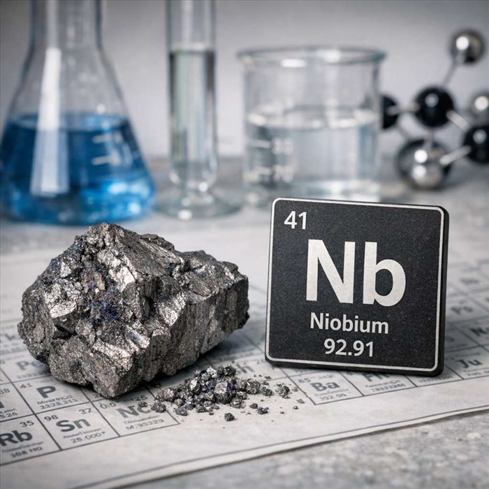 Symbole du niobium : origine, propriétés et usages du Nb