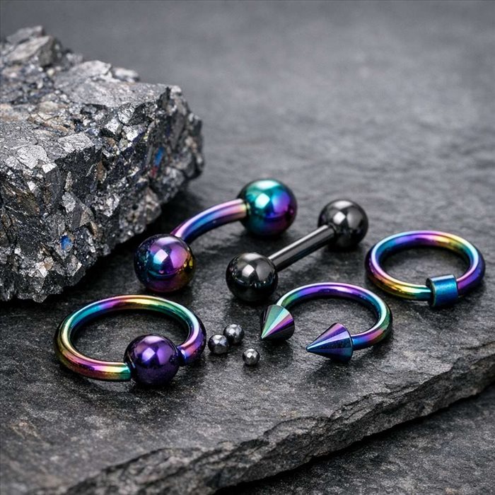 Piercing en niobium : propriétés, caractéristiques et atouts du métal