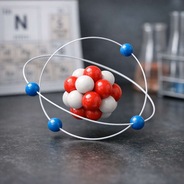 Atome d’azote : protons, neutrons et électrons expliqués