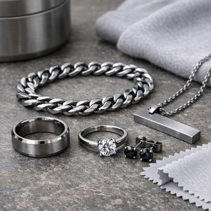 Bijoux en titane : avantages, propriétés et entretien durable