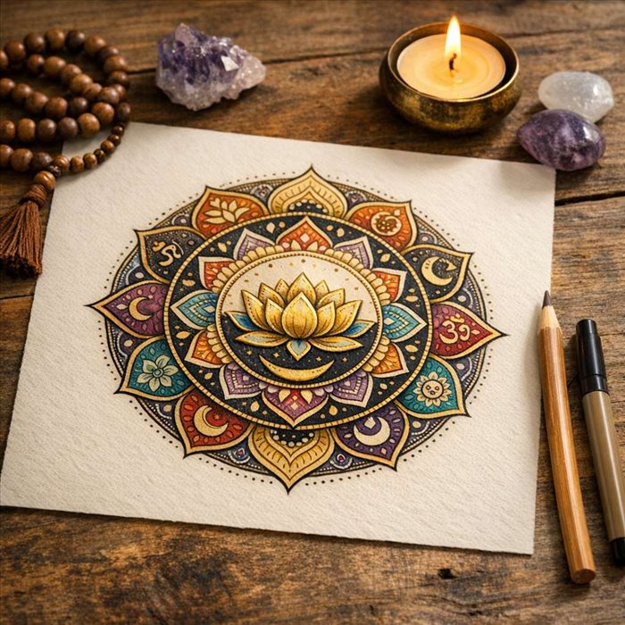 Signification du mandala : symboles, couleurs et harmonie