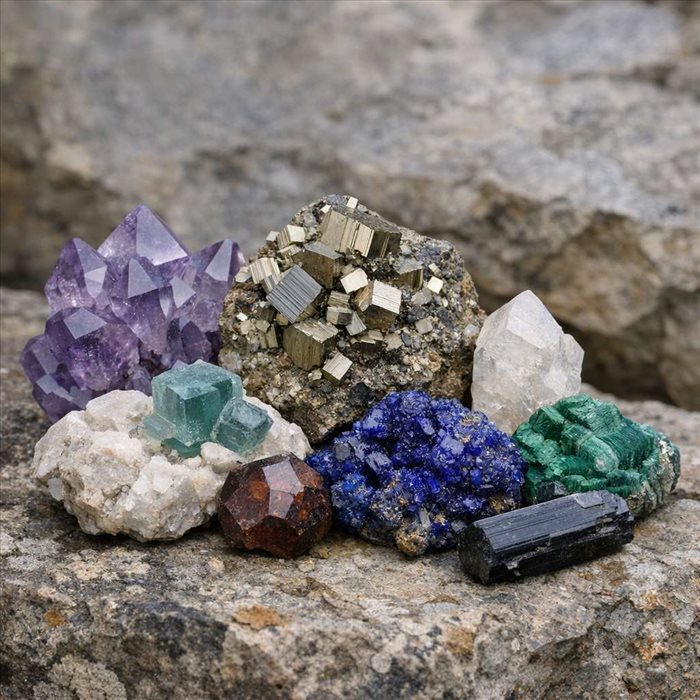 Paragenèse minérale en géologie : définition et exemples clés
