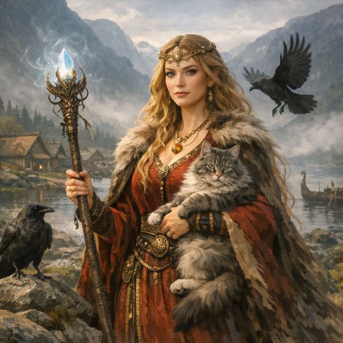 Freya : pouvoirs, amour, magie et guerre dans les mythes nordiques