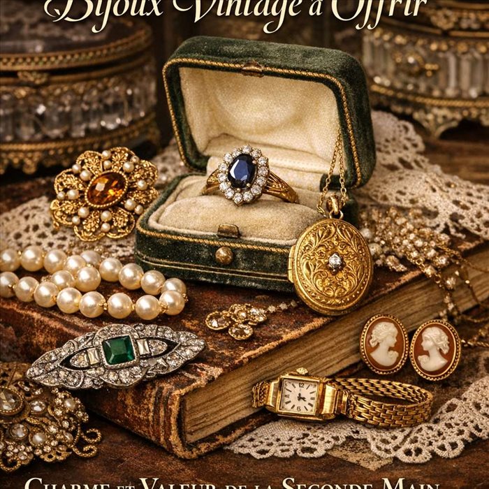 Bijoux vintage à offrir : guide pour choisir le bon bijou