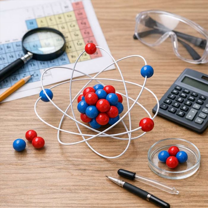 Protons et électrons d’un atome : méthode simple et rapide