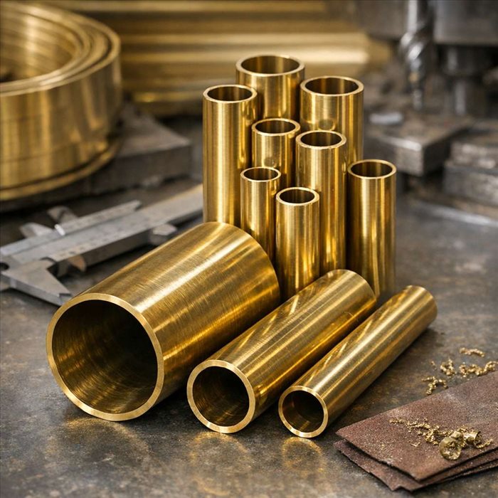 Tube en laiton : propriétés, fabrication et usages clés