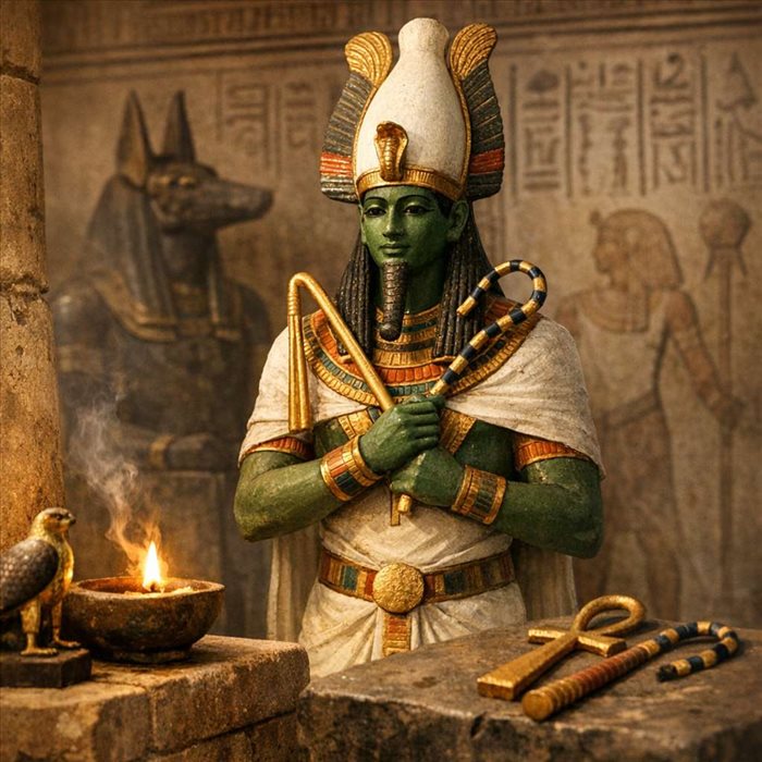 Pouvoirs d’Osiris : rôle, justice et renaissance en Égypte