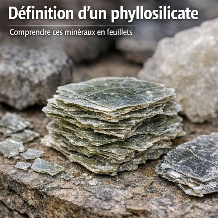 Définition d’un phyllosilicate : guide complet et exemples