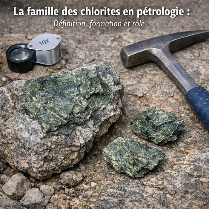 Qu’est-ce que la famille des chlorites en pétrologie ? | Guide complet