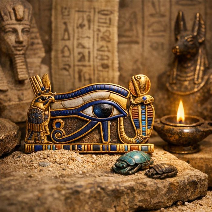 Œil d’Horus : signification et secrets dans l’Égypte antique