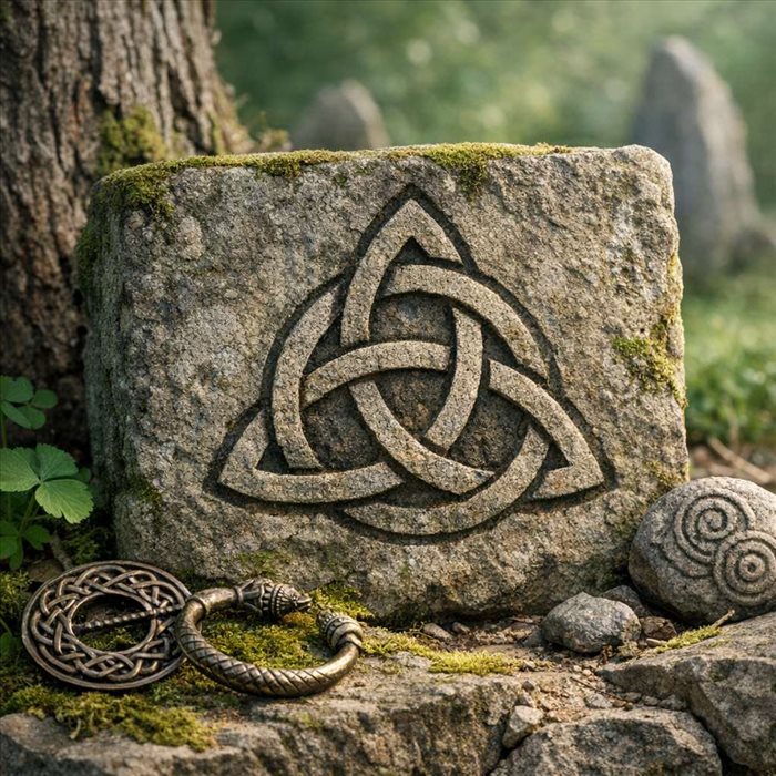 Signification de la triquetra dans la culture celtique | Guide complet